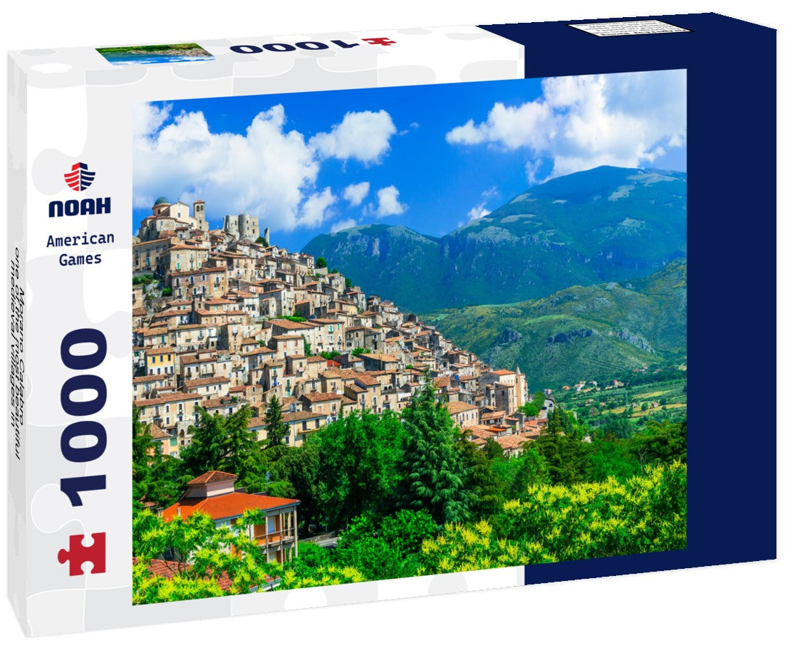 Noah Jigsaw Puzzle Morano Calabro - one of the most beautiful medieval villages in Italy. Calabria 1000 pieces