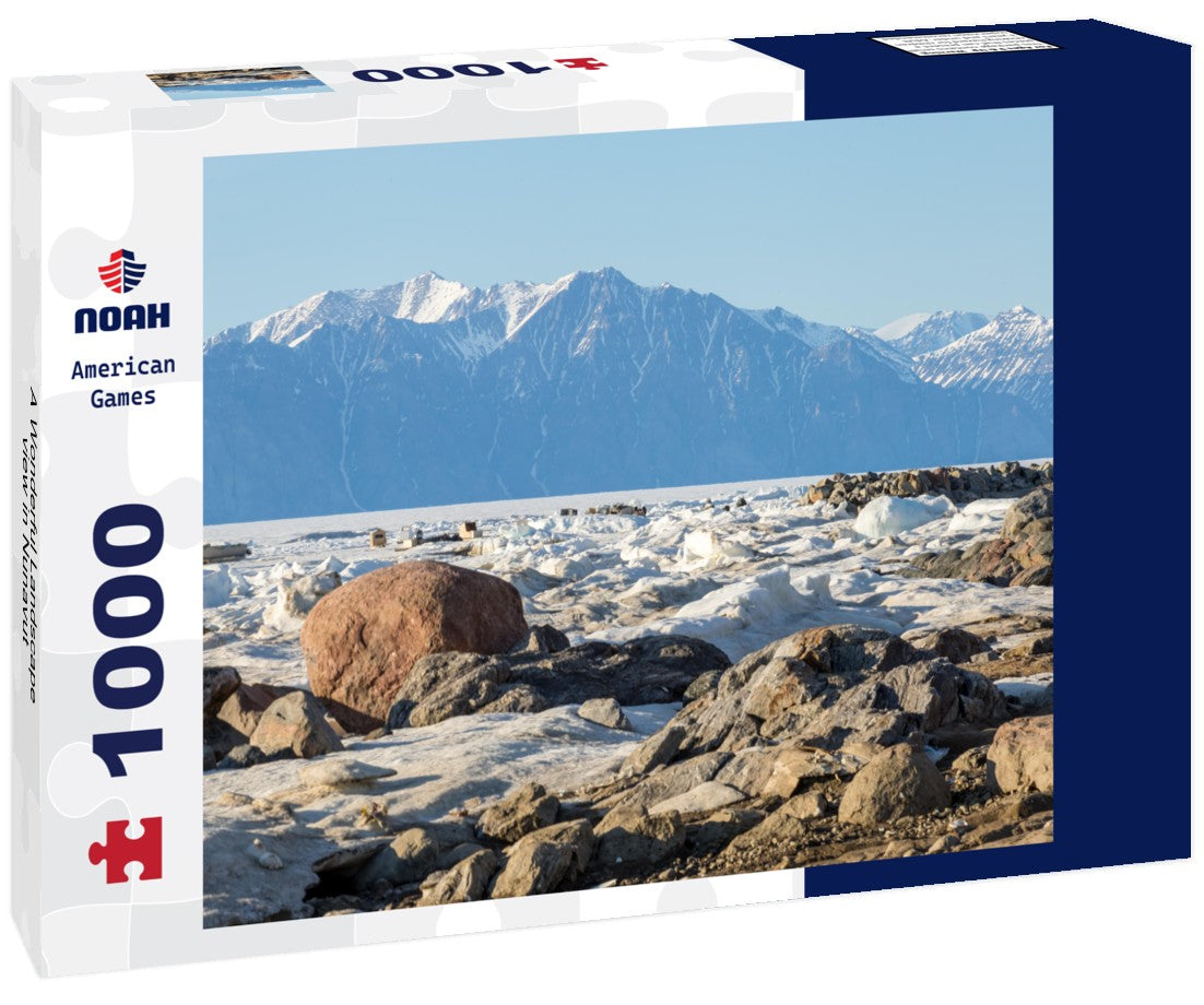 Noah Jigsaw Puzzle A Wonderful Landscape view in Nunavut 1000 pieces