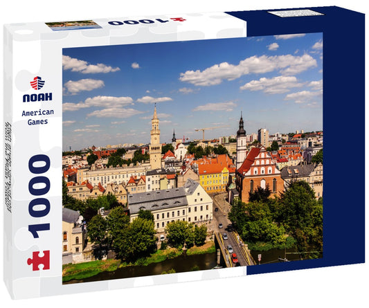 Noah Jigsaw Puzzle High angle view of old town in Opole, Poland, from the Piast Tower 1000 pieces