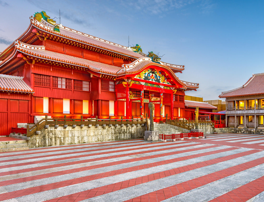 Noah Jigsaw Puzzle Naha, Okinawa, Japan at historic Shuri Castle during twilight 1000 pieces
