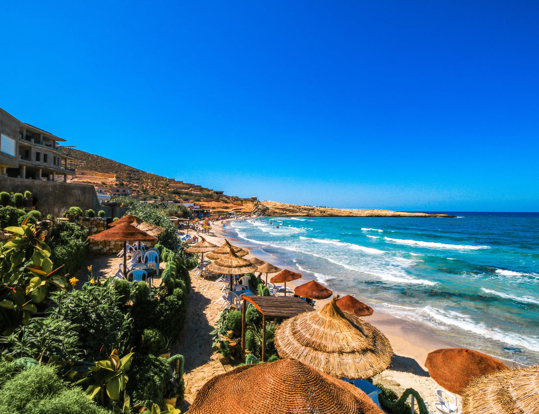Noah Jigsaw Puzzle Beautiful scenery of the Tunisian beach. In Hammamet, Tunisia 1000 pieces