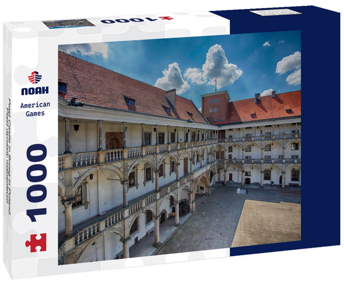 Noah Jigsaw Puzzle Piast Castle in Brzeg in Poland. Piast dynasty mausoleum 1000 pieces