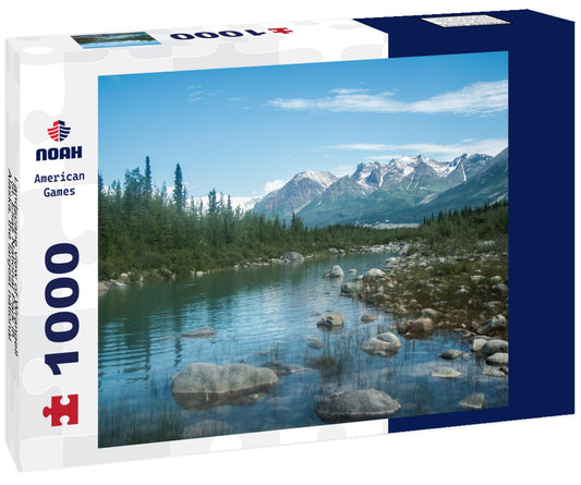 Noah Jigsaw Puzzle Landscape view of Wrangell-St. Elias National Park in Alaska, the largest national park in the United States 1000 pieces