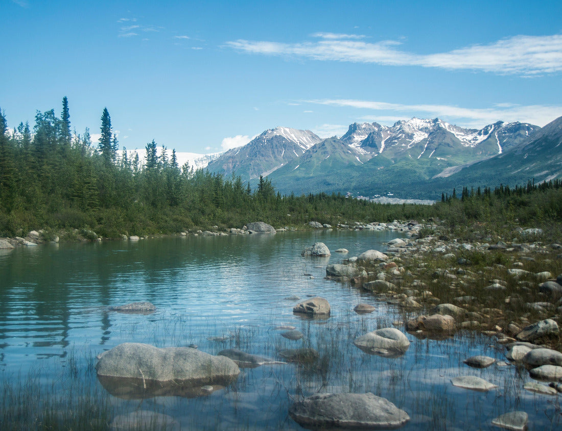 Noah Jigsaw Puzzle Landscape view of Wrangell-St. Elias National Park in Alaska, the largest national park in the United States 1000 pieces