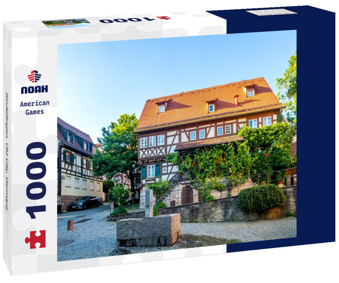 Noah Jigsaw Puzzle Sindelfingen, Old City, Germany 1000 pieces
