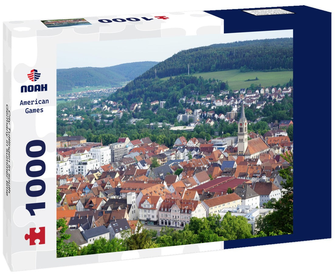 Noah Jigsaw Puzzle City Tuttlingen in south Germany in summer time 1000 pieces