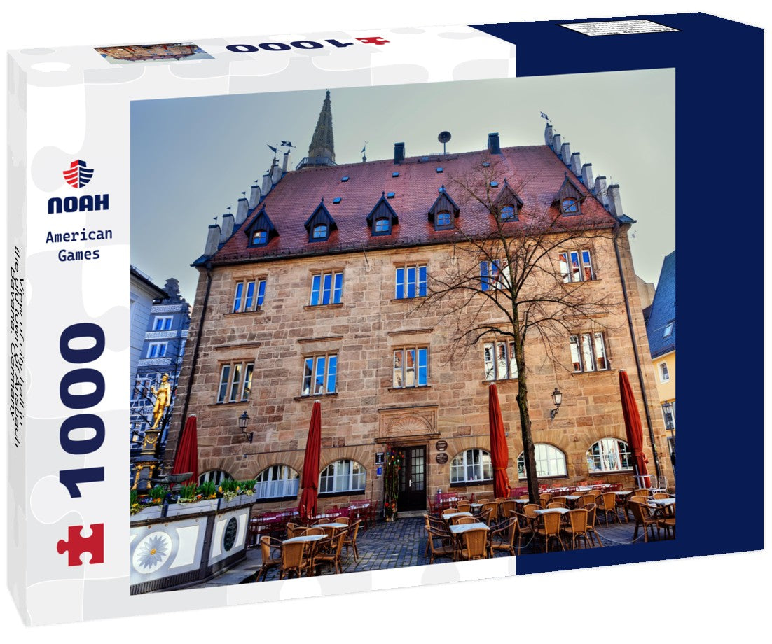Noah Jigsaw Puzzle View of city hall in the old town of Ansbach, Bavaria, Germany 1000 pieces