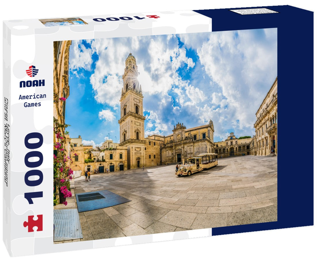 Noah Jigsaw Puzzle Lecce, Italy - Piazza del Duomo square and St. Mary's Cathedral, Puglia region, southern Italy 1000 pieces