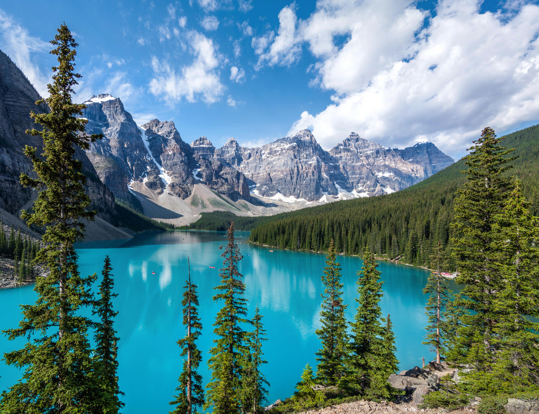 Noah Jigsaw Puzzle Moraine Lake in summer in Banff National Park, Canadian Rockies, Alberta, Canada 1000 pieces
