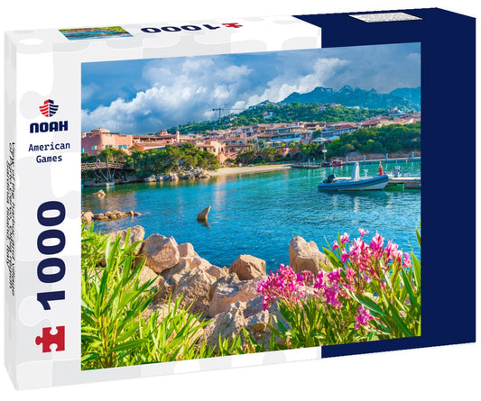 Noah Jigsaw Puzzle View of the harbor and village of Porto Cervo, Olbia region, Sardinia Island, Italy 1000 pieces