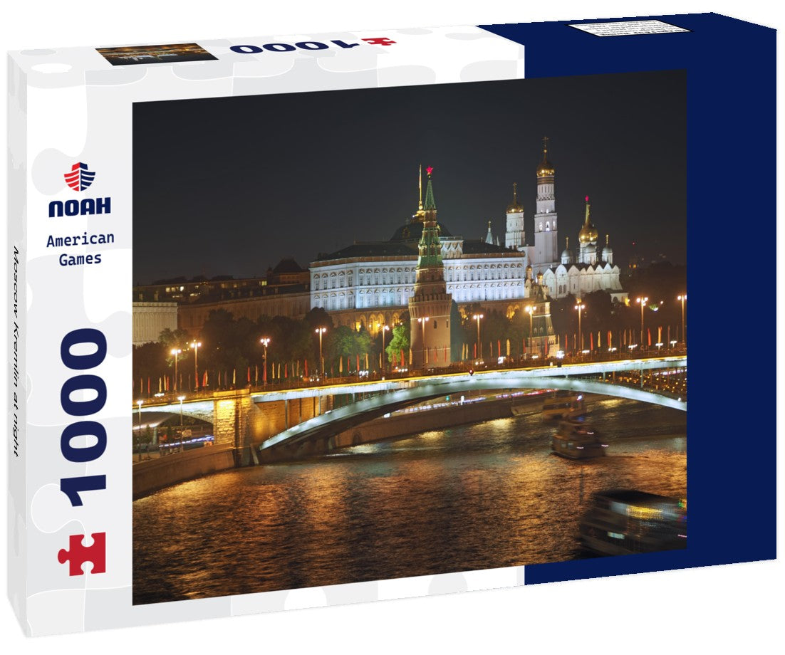 Noah Jigsaw Puzzle Moscow Kremlin at night 1000 pieces