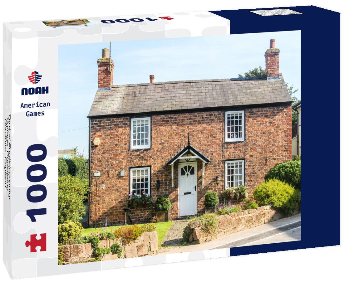 Noah Jigsaw Puzzle Typical English country cottage, Christleton, Cheshire, England 1000 pieces