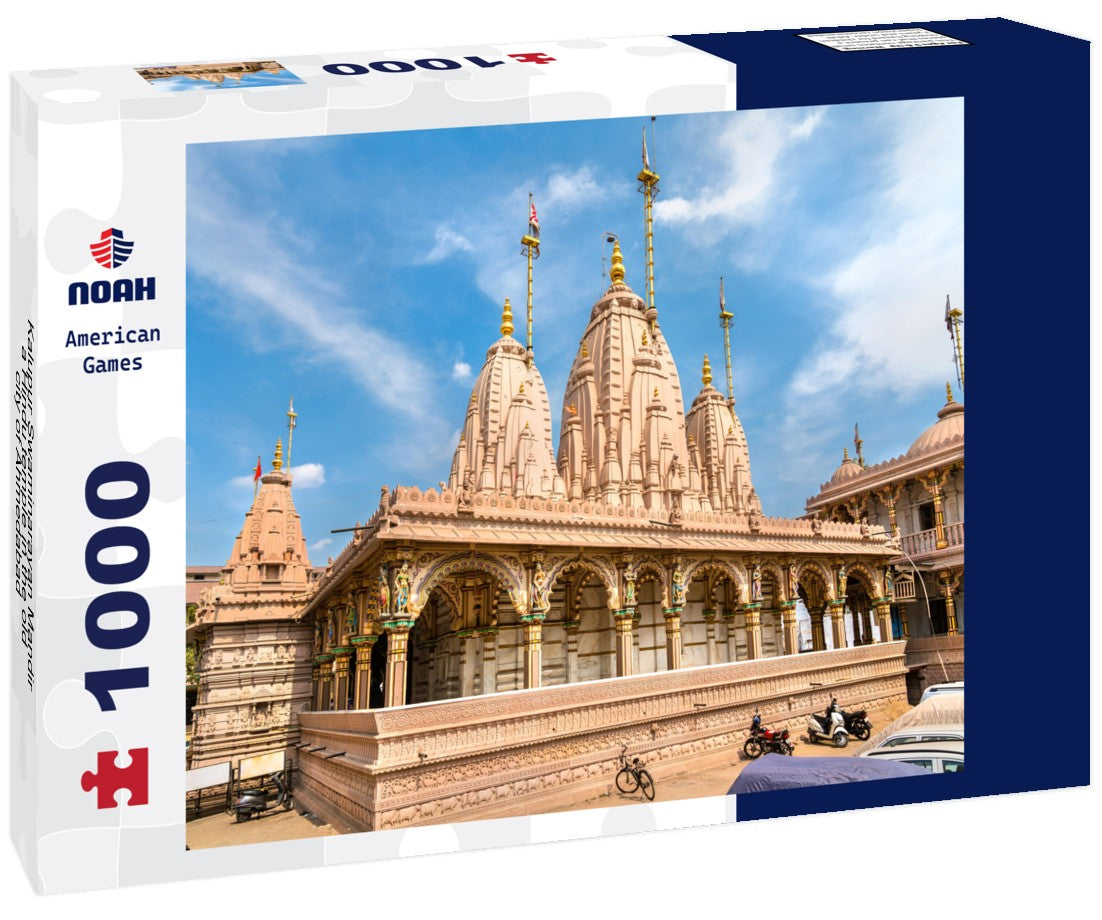 Noah Jigsaw Puzzle Kalupur Swaminarayan Mandir, a Hindu temple in the old city of Ahmedabad - Gujarat State of India 1000 pieces