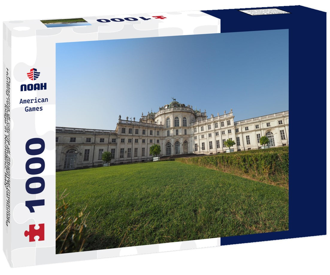 Noah Jigsaw Puzzle Palazzina di caccia di Stupinigi (meaning Hunting residence of Stupinigi) royal hunting lodge in Nichelino, Italy 1000 pieces