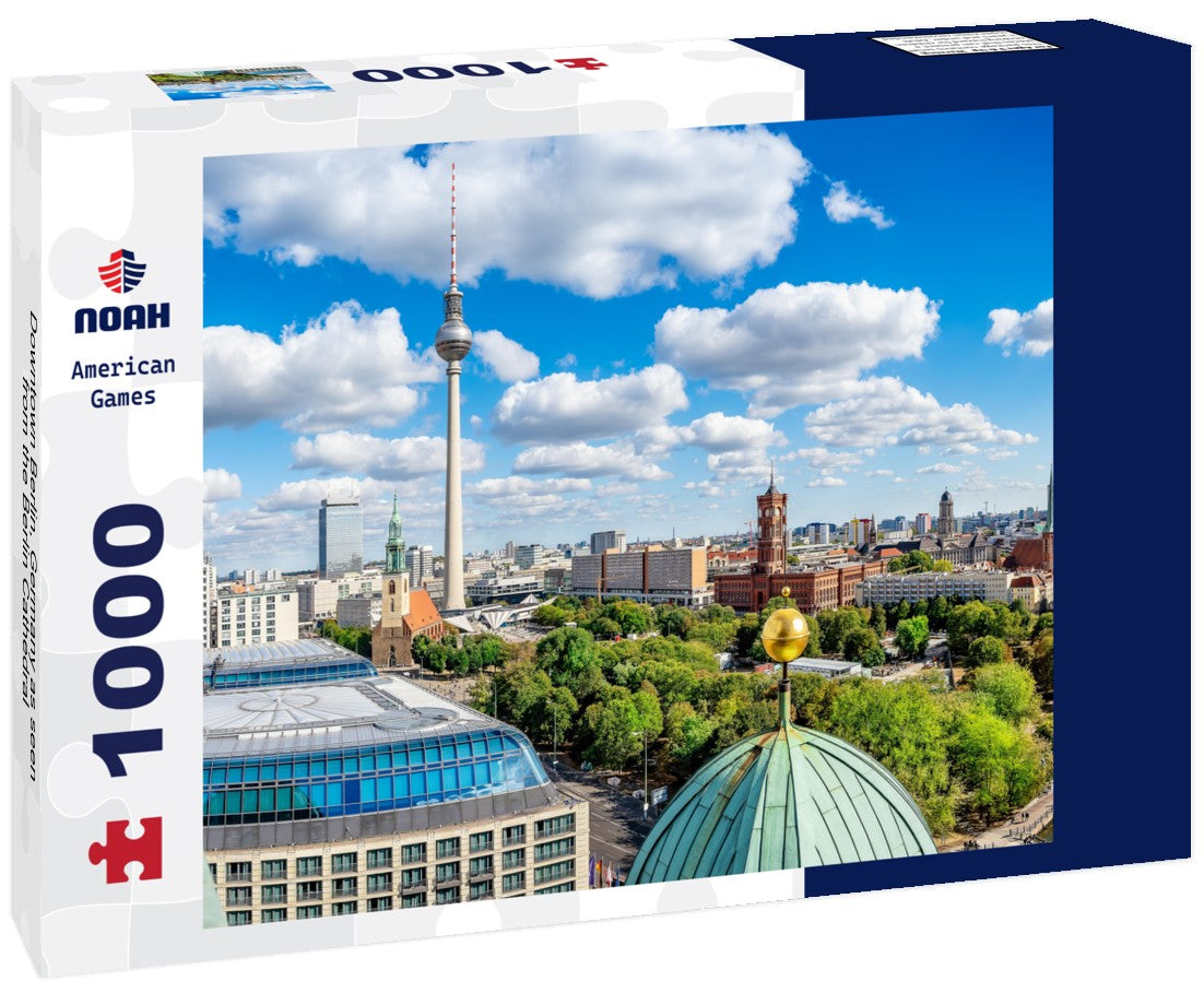 Noah Jigsaw Puzzle Downtown Berlin, Germany as seen from the Berlin Cathedral 1000 pieces