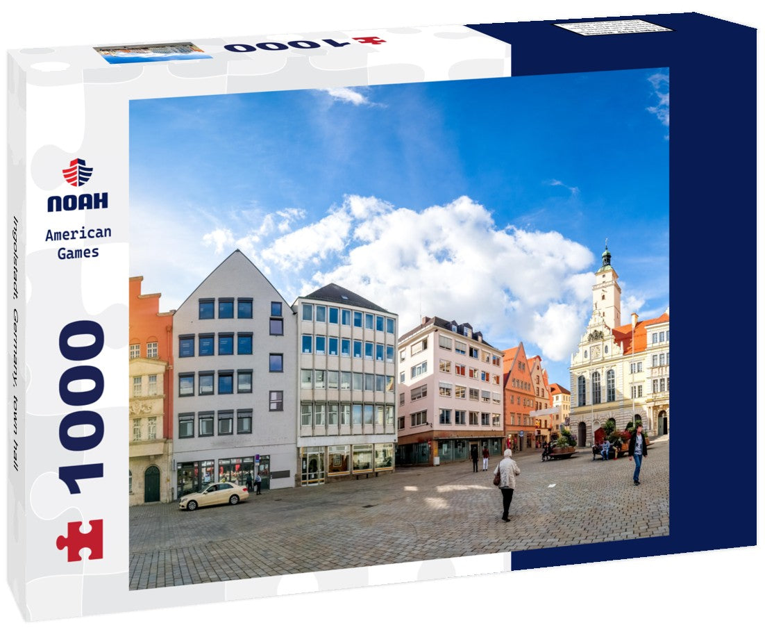 Noah Jigsaw Puzzle Ingolstadt, Germany, town hall 1000 pieces