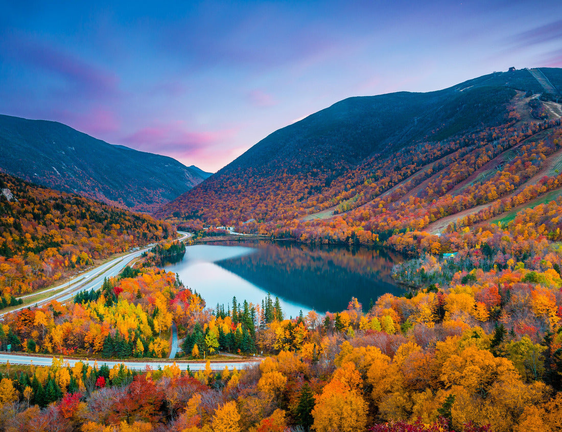 Noah Jigsaw Puzzle Fall colors in Franconia Notch State Park | White Mountain National Forest, New Hampshire, USA 1000 pieces