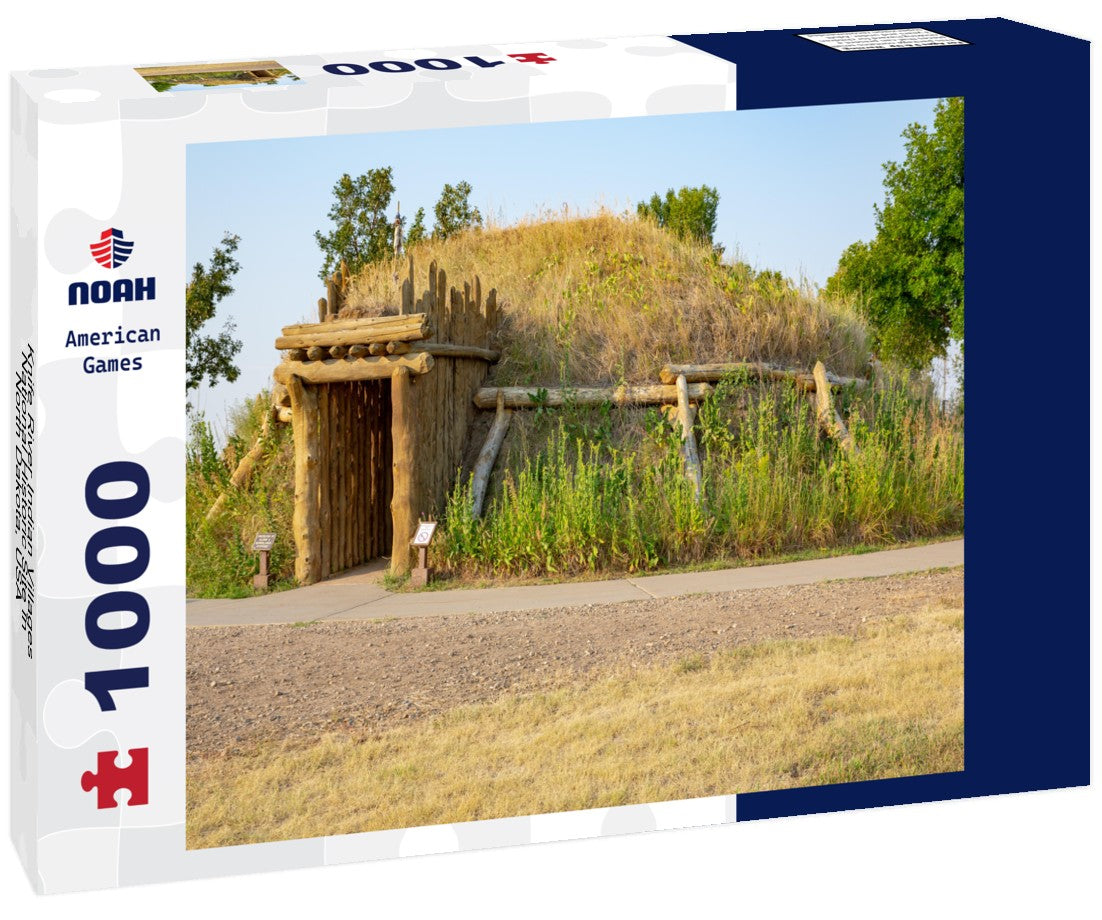 Noah Jigsaw Puzzle Knife River Indian Villages National Historic Site in North Dakota, USA 1000 pieces