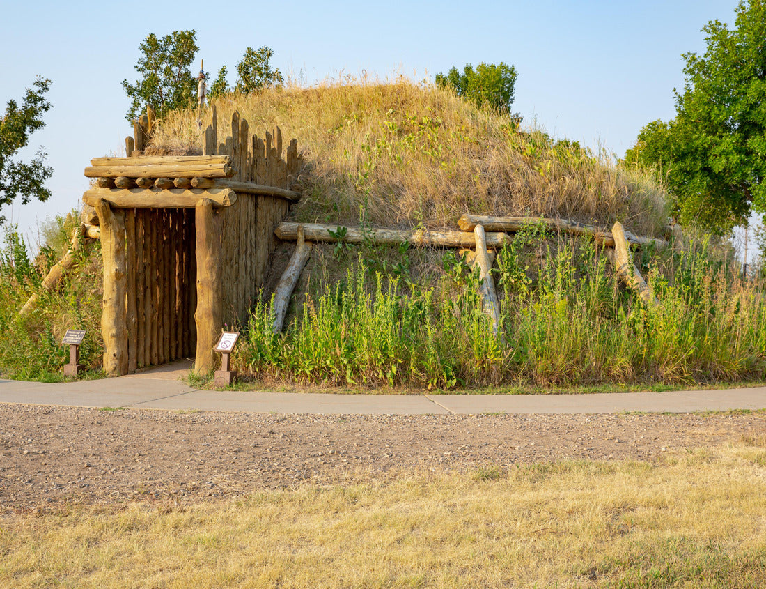 Noah Jigsaw Puzzle Knife River Indian Villages National Historic Site in North Dakota, USA 1000 pieces