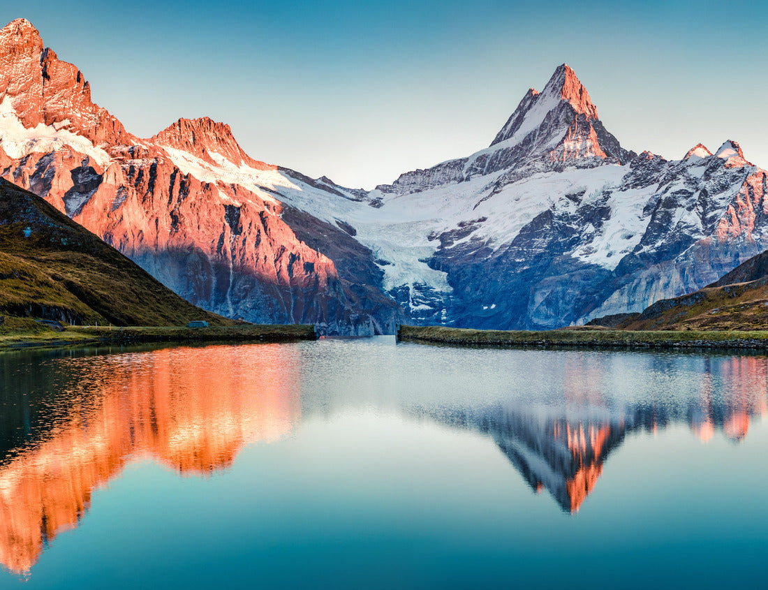 Noah Jigsaw Puzzle Fantastic evening panorama of the Bachalpsee / Lake Bachalp, Switzerland 1000 pieces