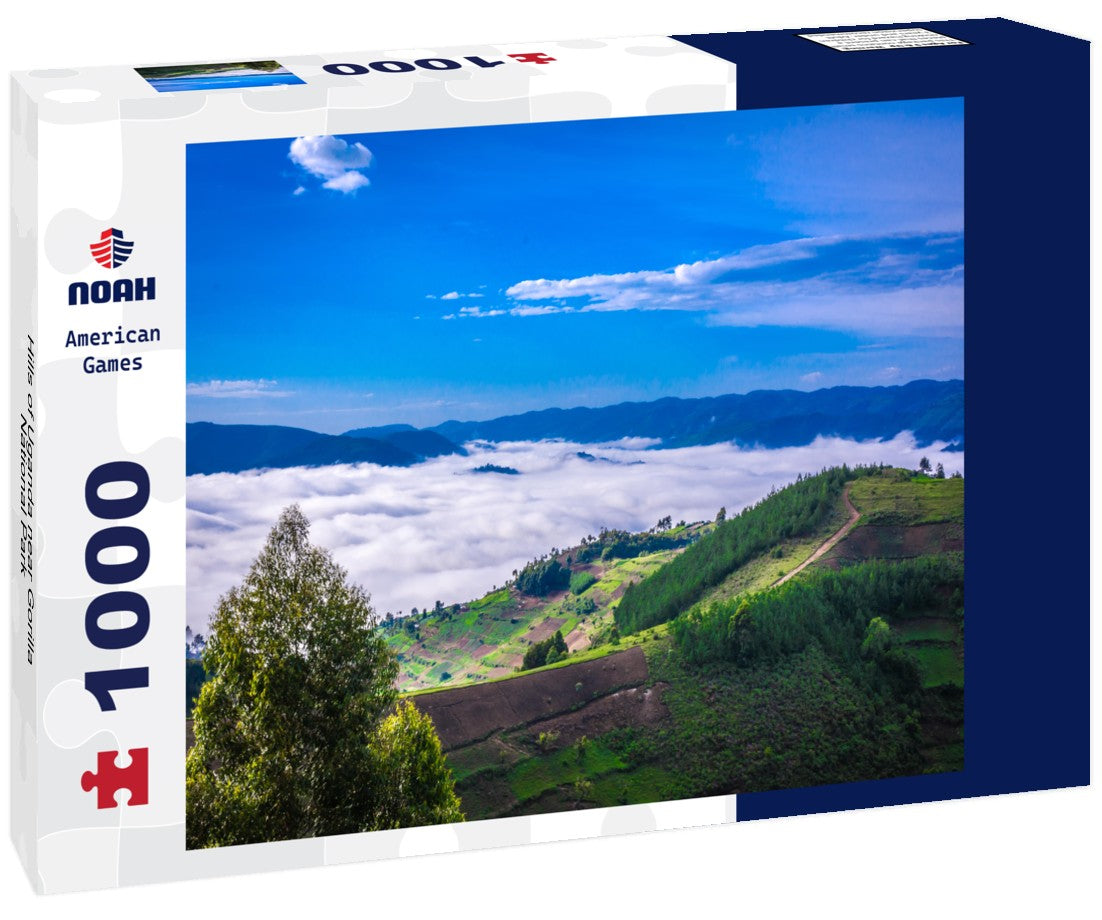Noah Jigsaw Puzzle Hills of Uganda near Gorilla National Park 1000 pieces