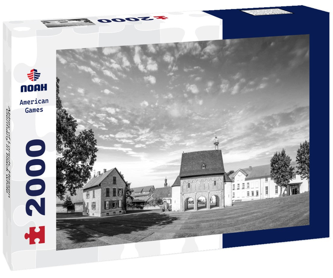 Noah Jigsaw Puzzle Abbey of Lorsch, Hessen, Germany in black white 2000 pieces