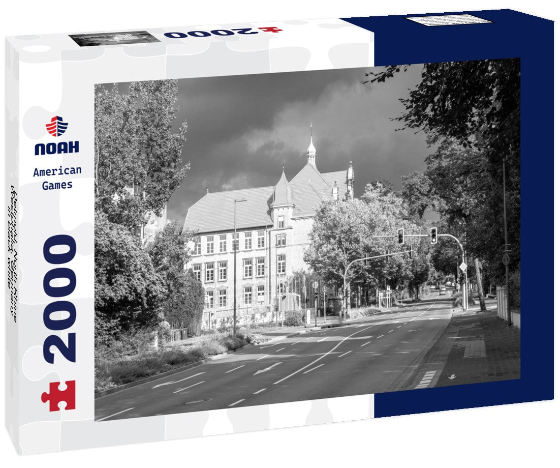 Noah Jigsaw Puzzle Detmold, North Rhine-Westphalia, Germany in black white 2000 pieces