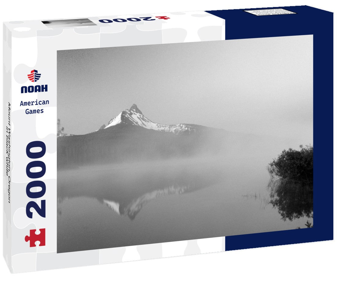 Noah Jigsaw Puzzle Mount Washington, Oregon in black white 2000 pieces