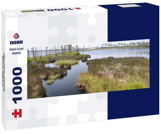 Noah Jigsaw Puzzle Bon Secour National Wildlife Refuge in Gulf Shores, Alabama panorama 1000 pieces