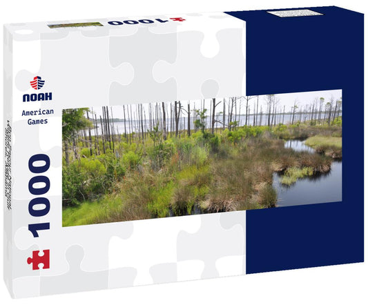 Noah Jigsaw Puzzle Bon Secour National Wildlife Refuge in Gulf Shores, Alabama panorama 1000 pieces