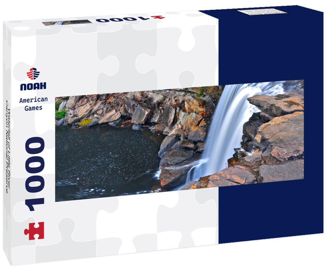 Noah Jigsaw Puzzle Waterfall of Little River Canyon National Preserve panorama 1000 pieces