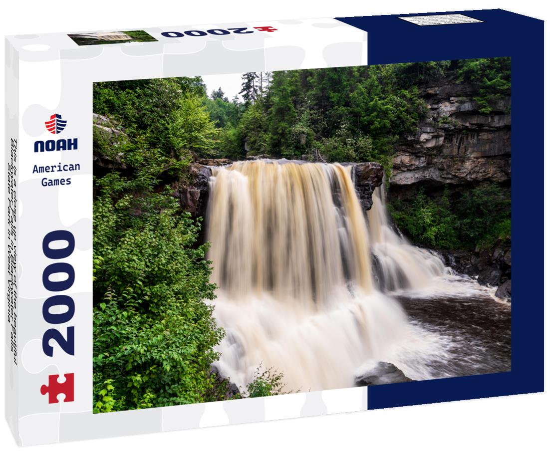 Noah Jigsaw Puzzle This is a close up view of the beautiful Blackwater Falls in Blackwater Falls State Park in West Virginia 2000 pieces