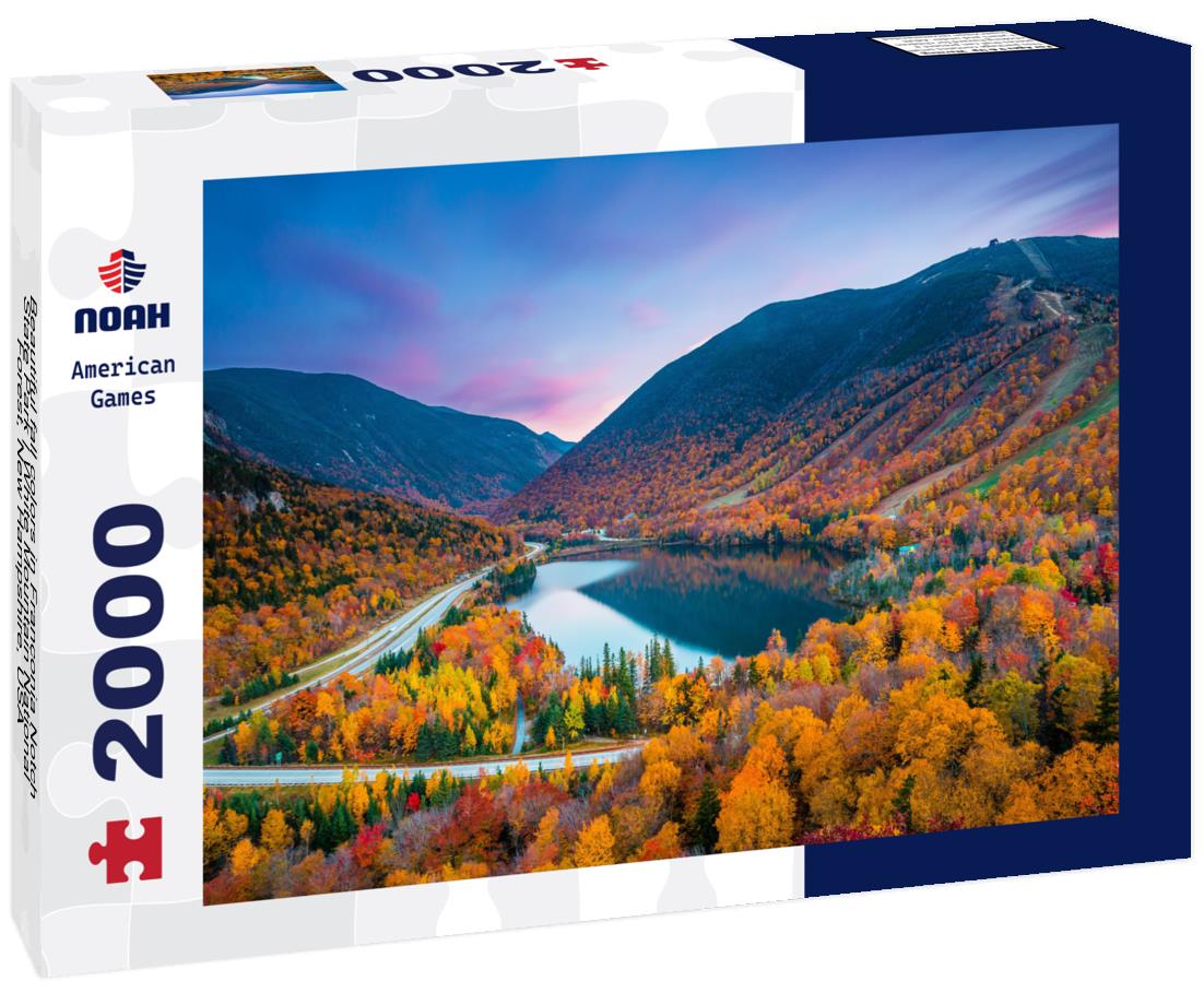 Noah Jigsaw Puzzle Beautiful fall colors in Franconia Notch State Park | White Mountain National Forest, New Hampshire, USA 2000 pieces