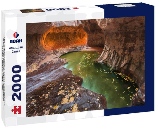 Noah Jigsaw Puzzle The Subway-unique slot canyon and one of the most popular hiking destination in Zion National Park, Utah 2000 pieces