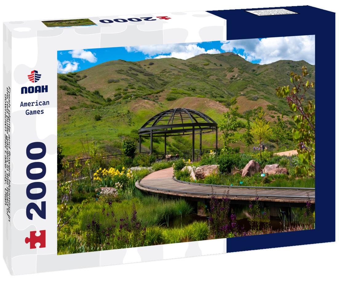 Noah Jigsaw Puzzle Fresh plants and flowers blooming in the red butte garden in the heart of downtown Salt Lake city, Utah 2000 pieces