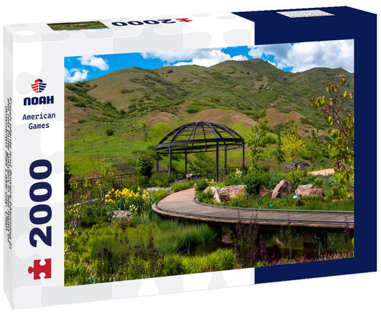 Noah Jigsaw Puzzle Fresh plants and flowers blooming in the red butte garden in the heart of downtown Salt Lake city, Utah 2000 pieces