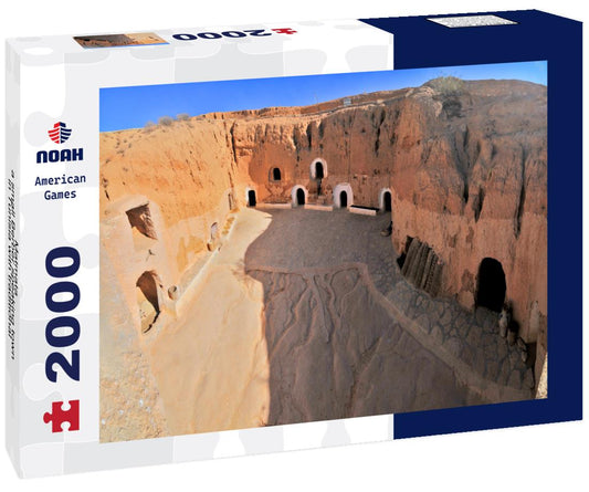 Noah Jigsaw Puzzle Matmata - a small Berber speaking town in Tunisia with traditional underground "troglodyte" structures 2000 pieces