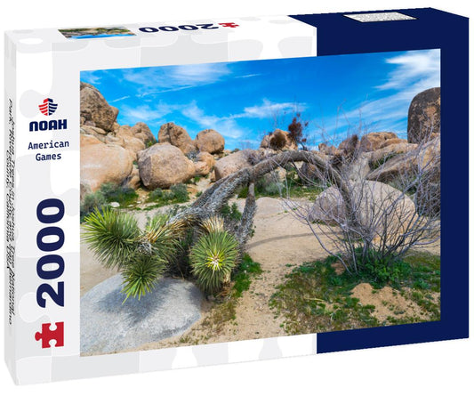 Noah Jigsaw Puzzle Joshua Trees in Joshua Tree National Park, Riverside County and San Bernardino County, California USA 2000 pieces