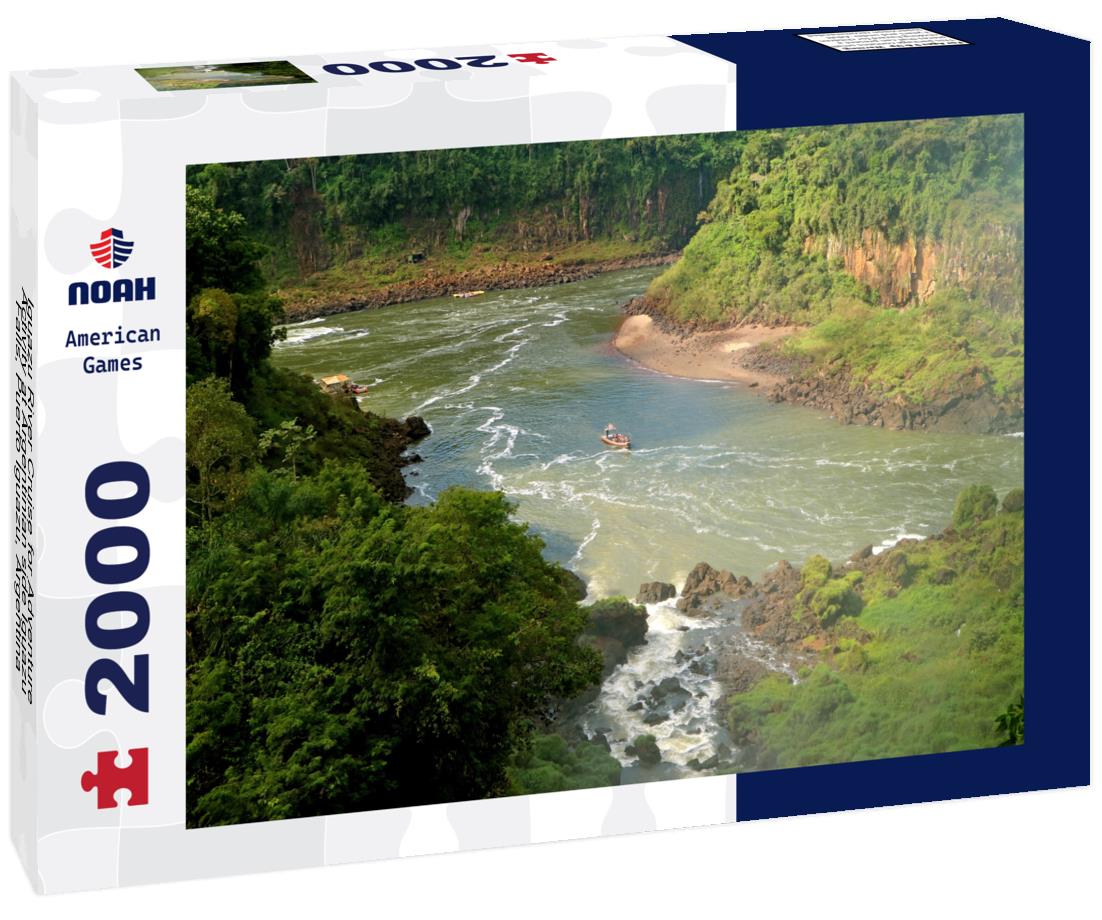 Noah Jigsaw Puzzle Iguazu River Cruise for Adventure Activity at Argentinian side Iguazu Falls, Puerto Iguazu, Argentina 2000 pieces