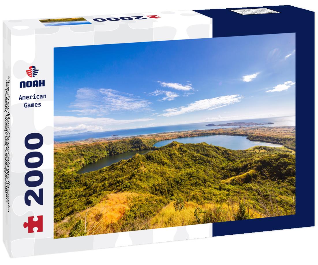 Noah Jigsaw Puzzle View from Mont Passot above the crater lake Lac Amparihibe and the Indian Ocean, Nosy Be, Madagascar 2000 pieces