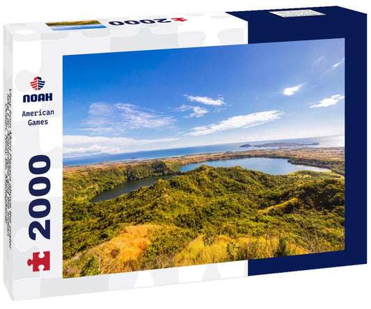 Noah Jigsaw Puzzle View from Mont Passot above the crater lake Lac Amparihibe and the Indian Ocean, Nosy Be, Madagascar 2000 pieces