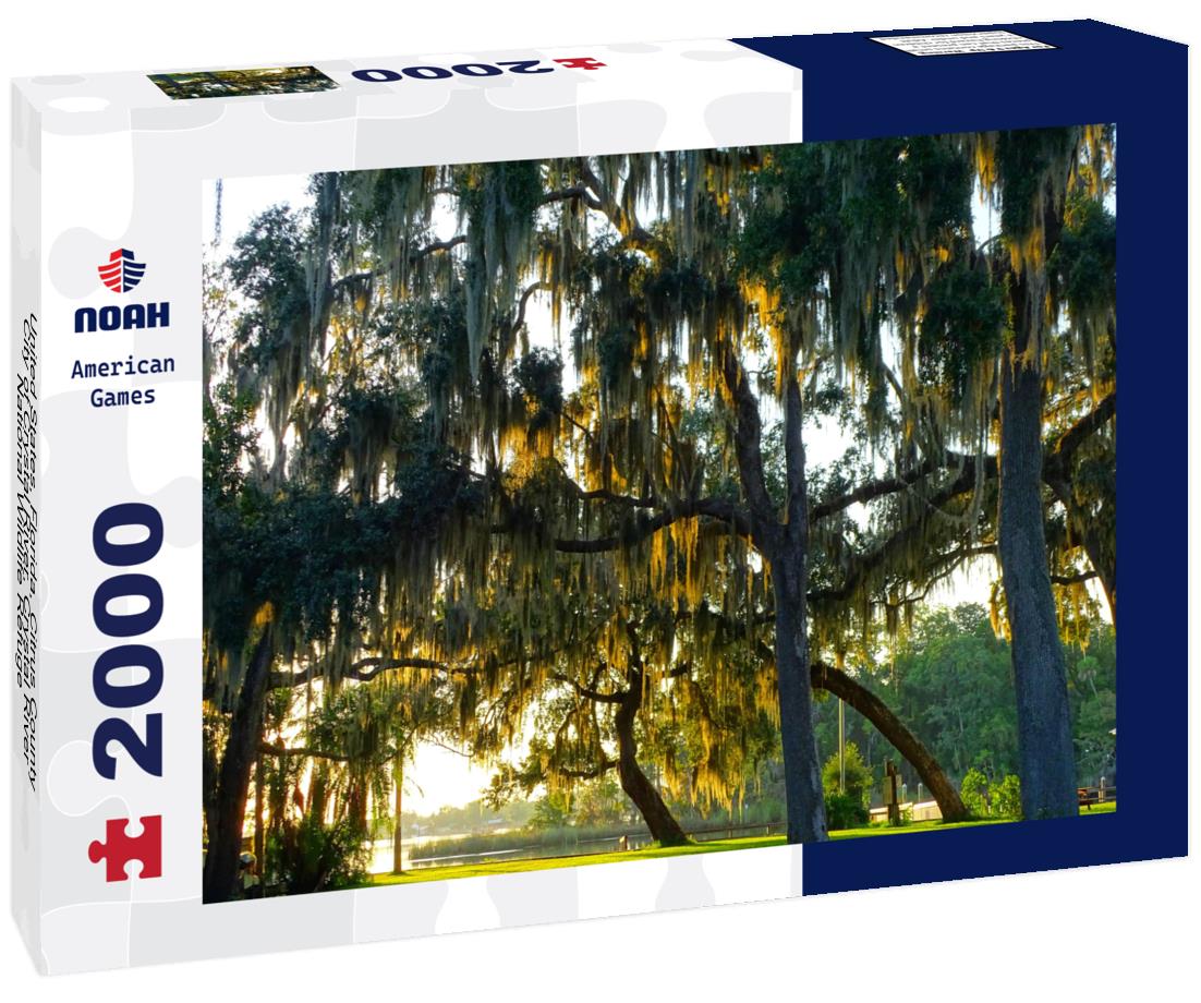 Noah Jigsaw Puzzle United States, Florida, Citrus County, City of Crystal River, Crystal River National Wildlife Refuge 2000 pieces