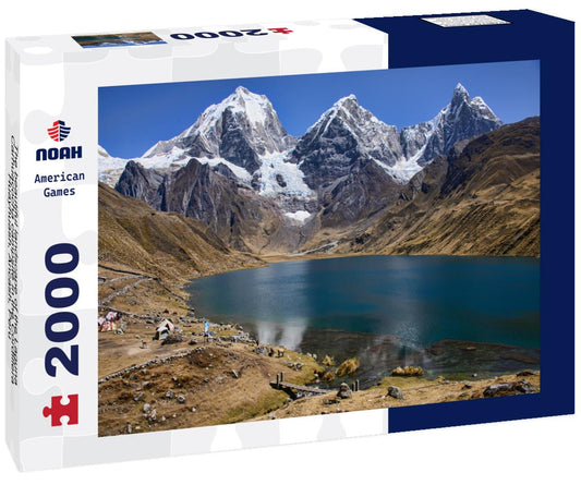 Noah Jigsaw Puzzle The beautiful landscape of the Laguna Carhuacocha campsite in the Cordillera Huayhuash, Ancash, Peru 2000 pieces