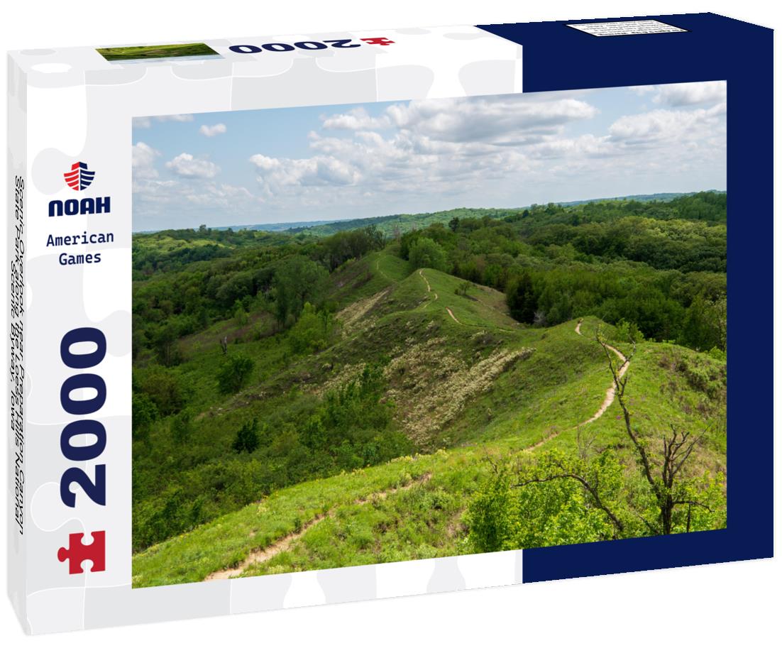 Noah Jigsaw Puzzle Scenic Overlook near Preparation Canyon State Park along the Loess Hills National Scenic Byway, Iowa 2000 pieces
