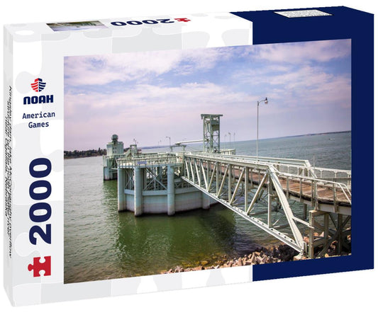Noah Jigsaw Puzzle Kingsley dam, lake McConaughy overflow structure on the north Platte river near Ogallala, Nebraska 2000 pieces