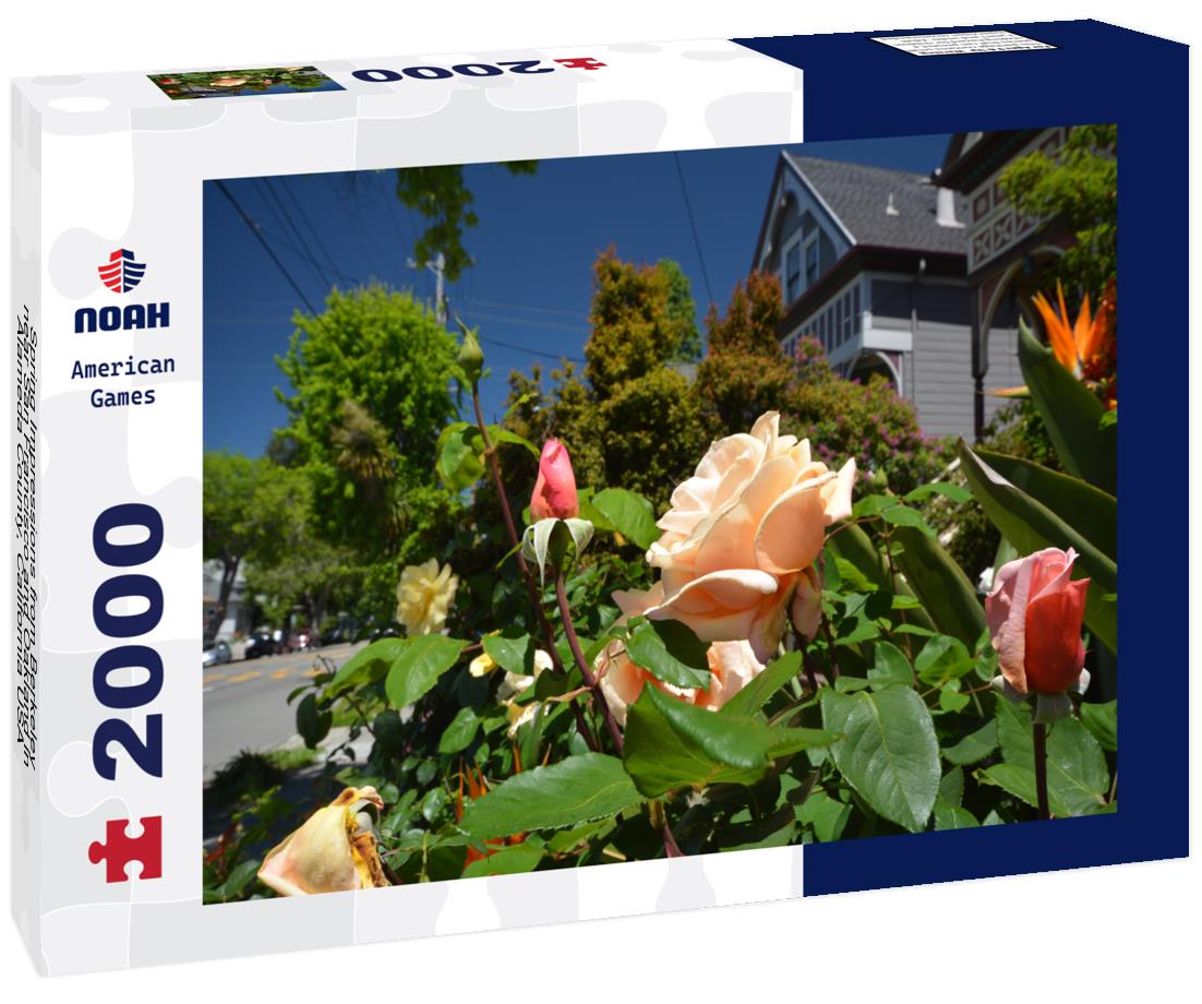 Noah Jigsaw Puzzle Spring Impressions from Berkeley near San Francisco and Oakland in Alameda County, California USA 2000 pieces