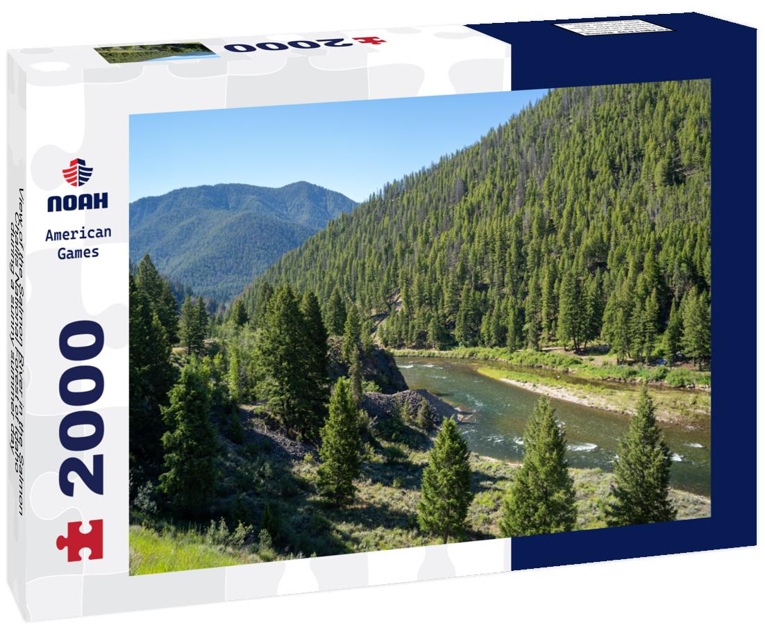 Noah Jigsaw Puzzle View of the Salmon River in the Salmon-Challis National Forest of Idaho during a sunny summer day 2000 pieces