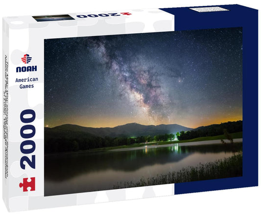 Noah Jigsaw Puzzle The Milky Way shining over Shenandoah National Park viewed from Lake Arrowhead in Luray, Virginia 2000 pieces
