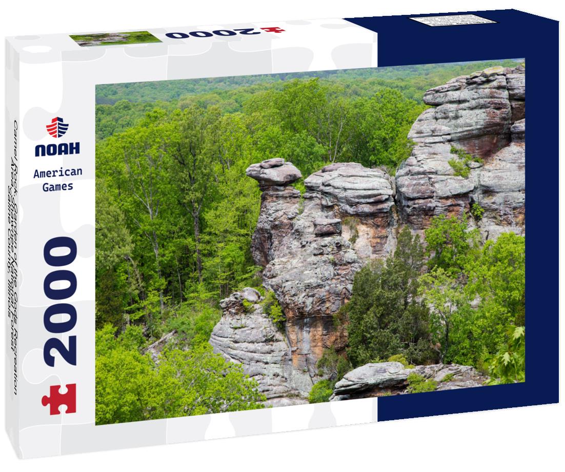 Noah Jigsaw Puzzle Camel Rock, Garden of the Gods Recreation Area, Shawnee National Forest, Saline County, Illinois 2000 pieces
