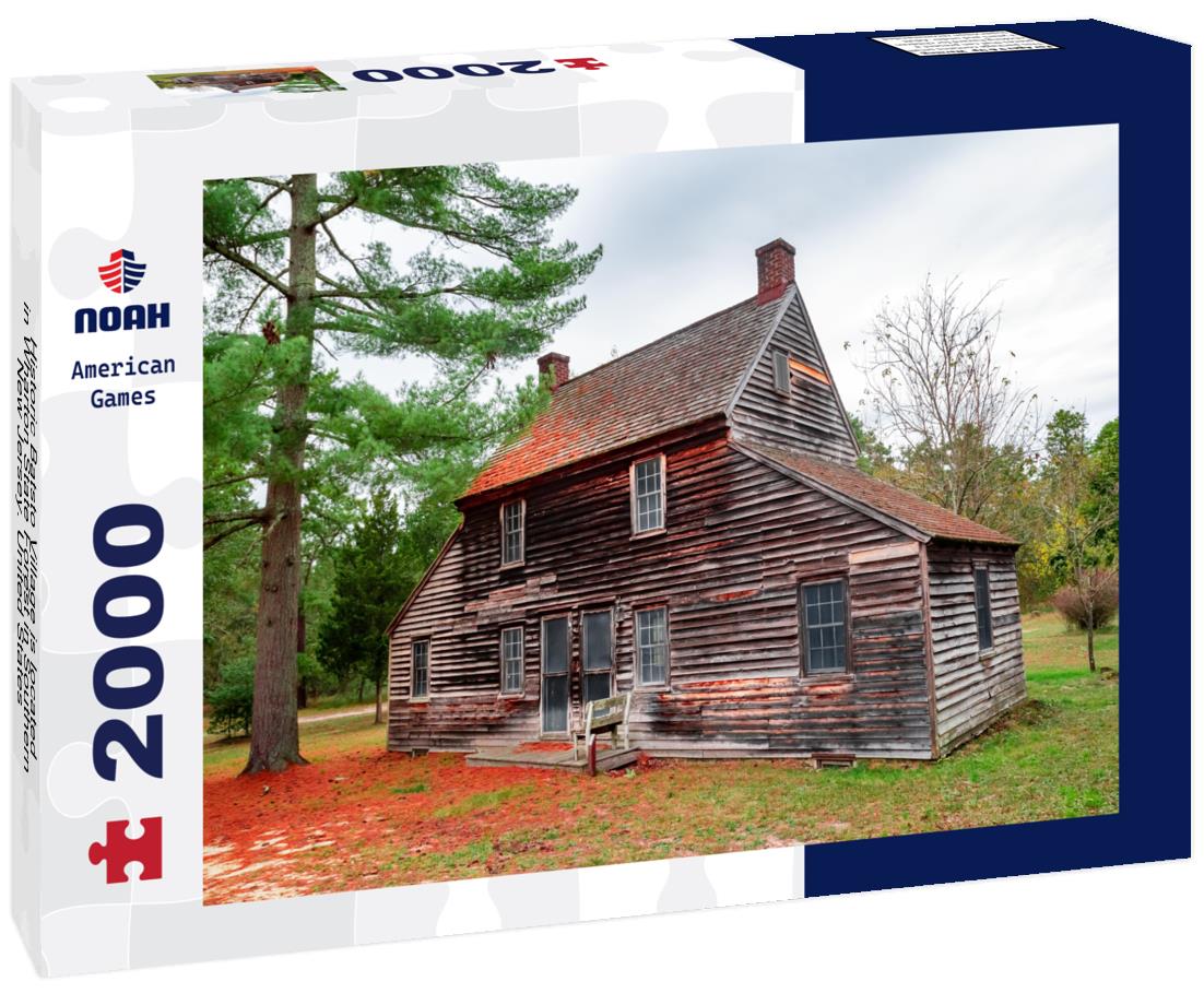 Noah Jigsaw Puzzle Historic Batsto Village is located in Wharton State Forest in Southern New Jersey. United States 2000 pieces